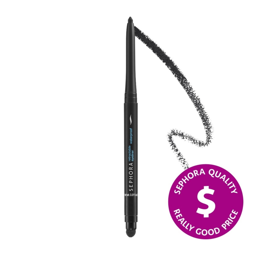 3/$20! Sephora Collection Retractable Waterproof Eyeliner - Matte Black